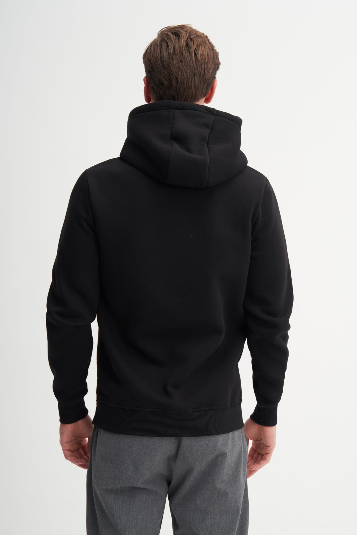 Hooded Cotton-Blend Regular Fit Sweat