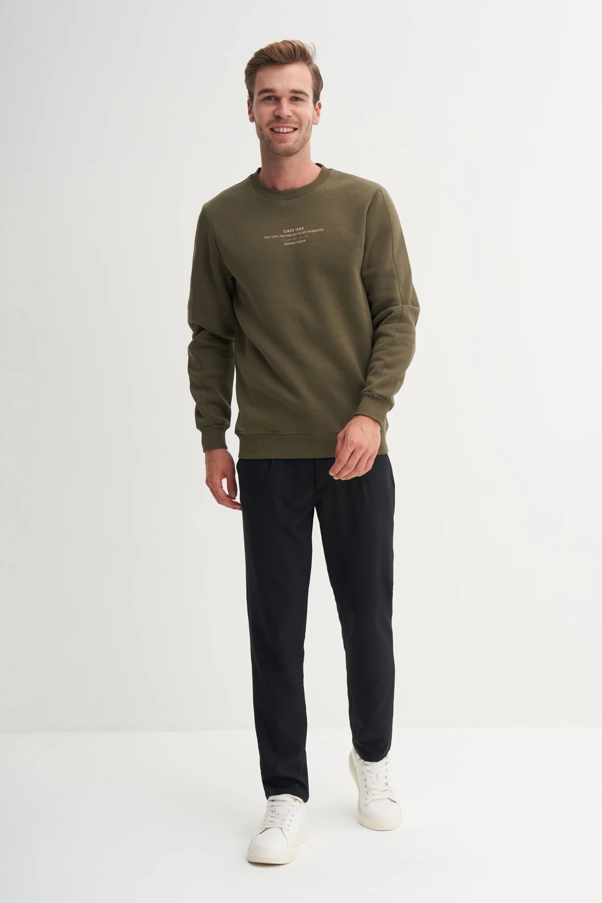 Vintage Soft Inside Raised 3 Thread Regular Fit Sweatshirt