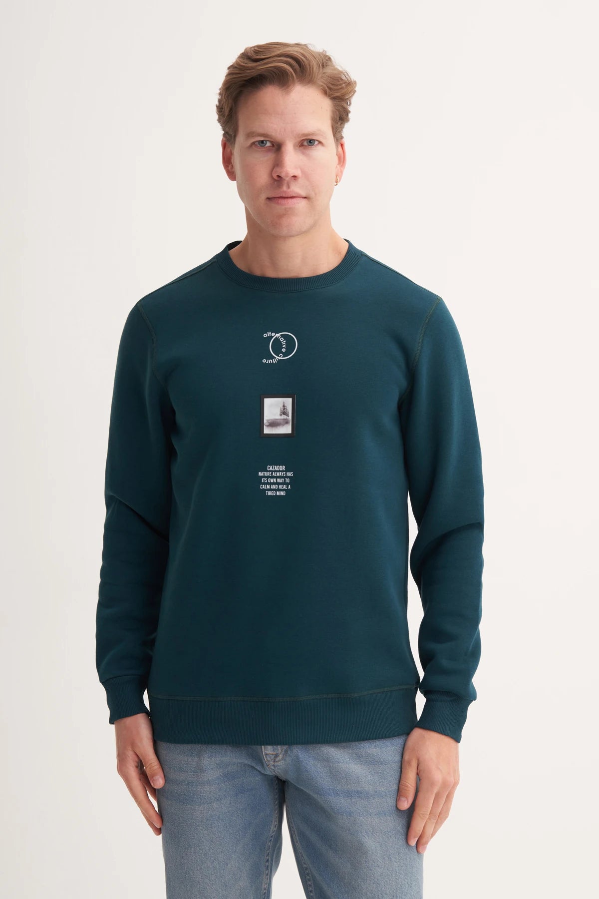 Vintage Regular Fit Soft Inside Raised 3 Thread Sweatshirt
