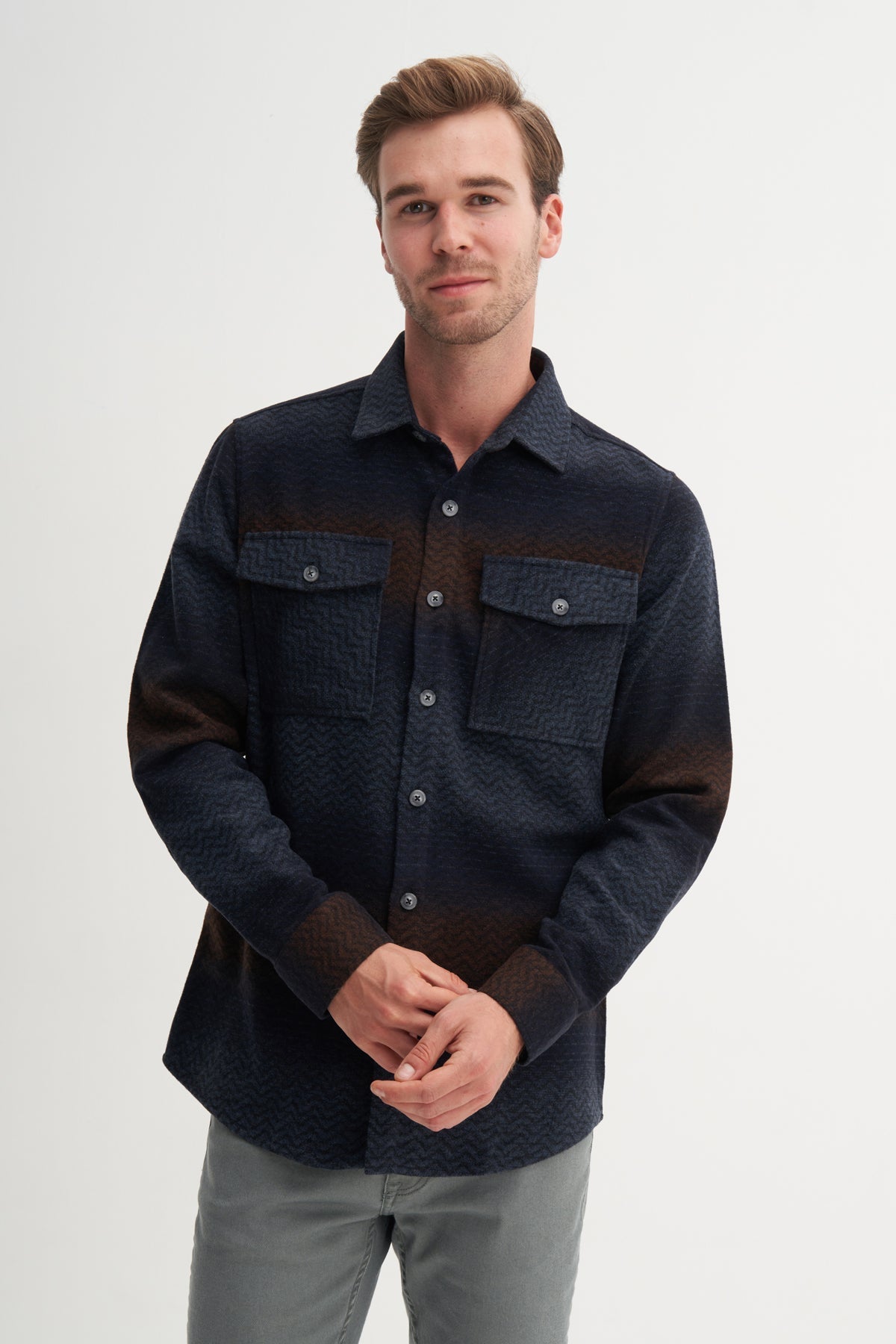 Regular Fit Pocket Lumberjack Patterned Vintage Shirt