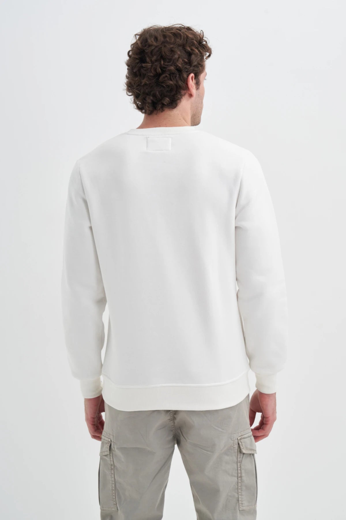 UNLEASH STORY Graphic Cotton Blend Relaxed Fit Sweatshirt